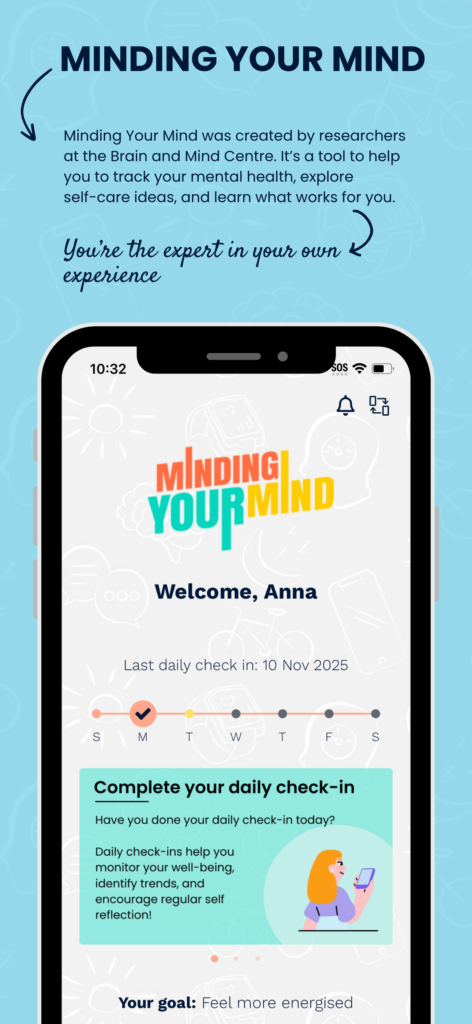 A tool to help you track your mental health